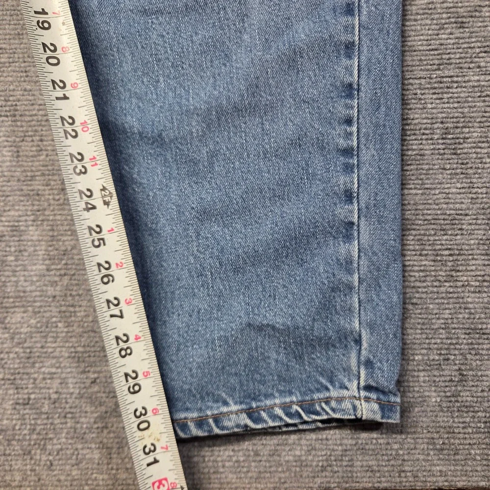 Vintage Levis 560 Jeans Mens 38x31 Made USA Loose Fit Tapered Leg Light Wash